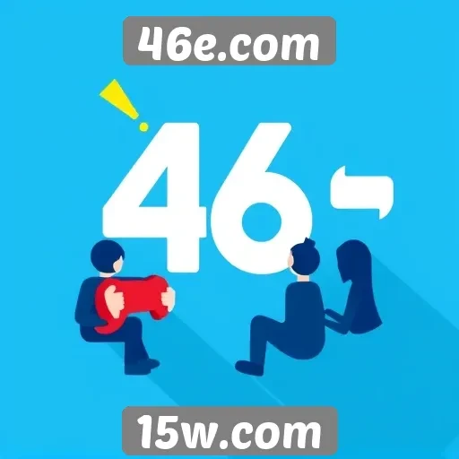 Recursos de comunidade no site 46e.com